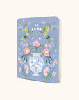 Vase of Blooms Deluxe Greeting Card