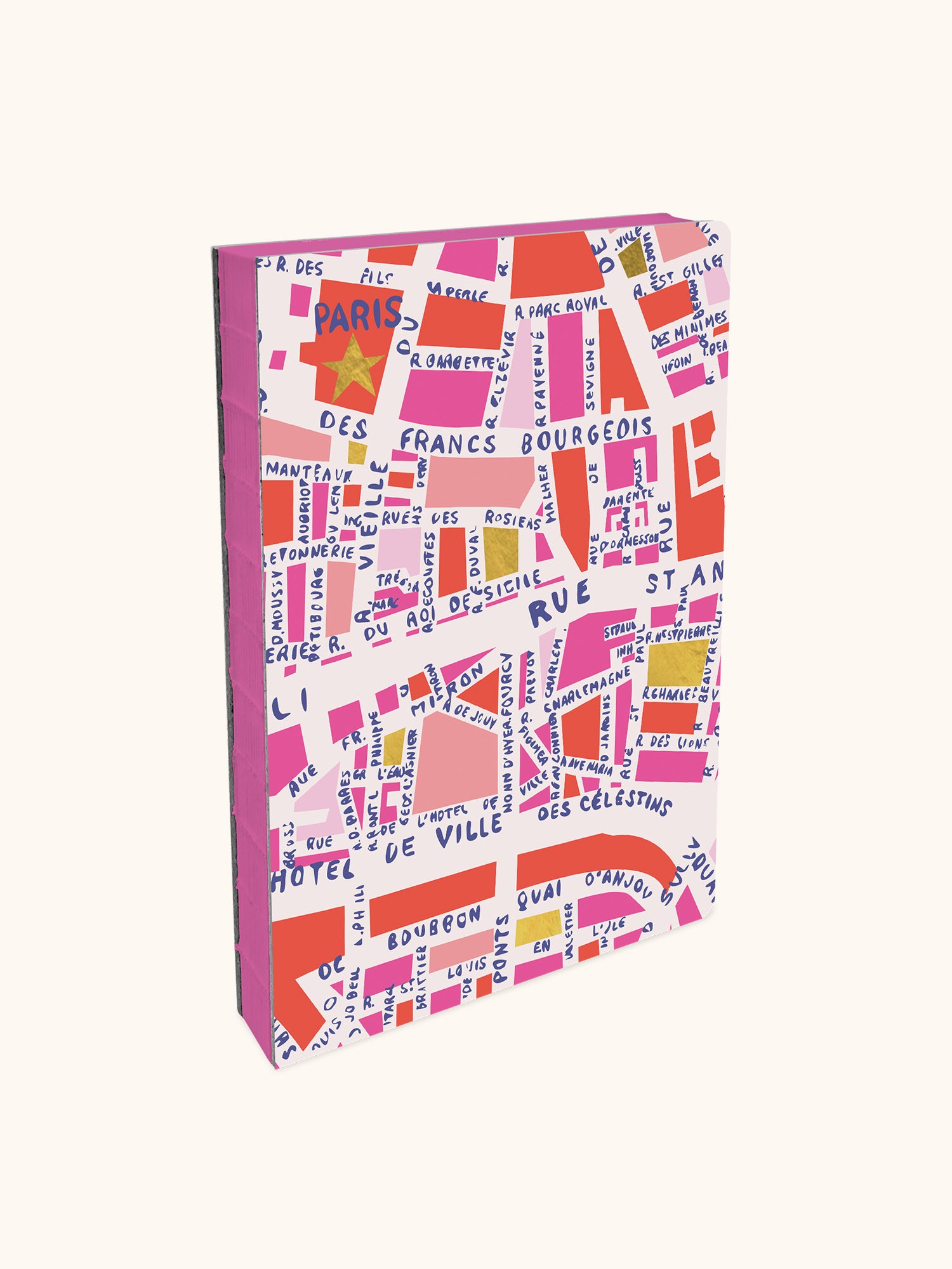 Studio Oh! Medium Coptic Bound Journal, Lasting Love, 6.5\" X 8.63\" - Hardcover Journaling Notebook With Full-Color Artwork, 192 Lined Pages, 100 GSM Paper Weight, Lay Flat Binding For Writing