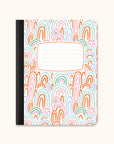 Rainbow Abstract Composition Book Duo