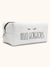 Rae Dunn HELLO, GORGEOUS Eyelashes Loaf Cosmetic Bag