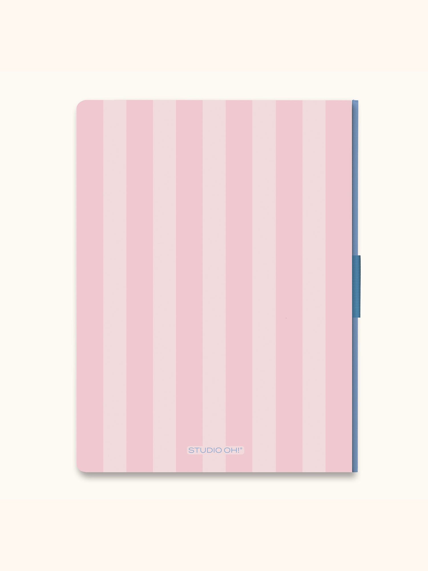 Pink Stripes Casey Notebook with Phone Loop – Studio Oh!