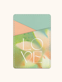 Dreamy Afternoon Stick-On Cell Phone Wallet