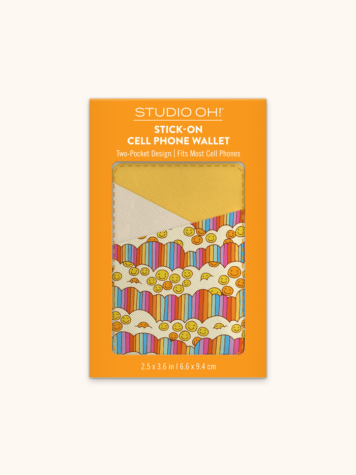 Good Times Stick-On Cell Phone Wallet