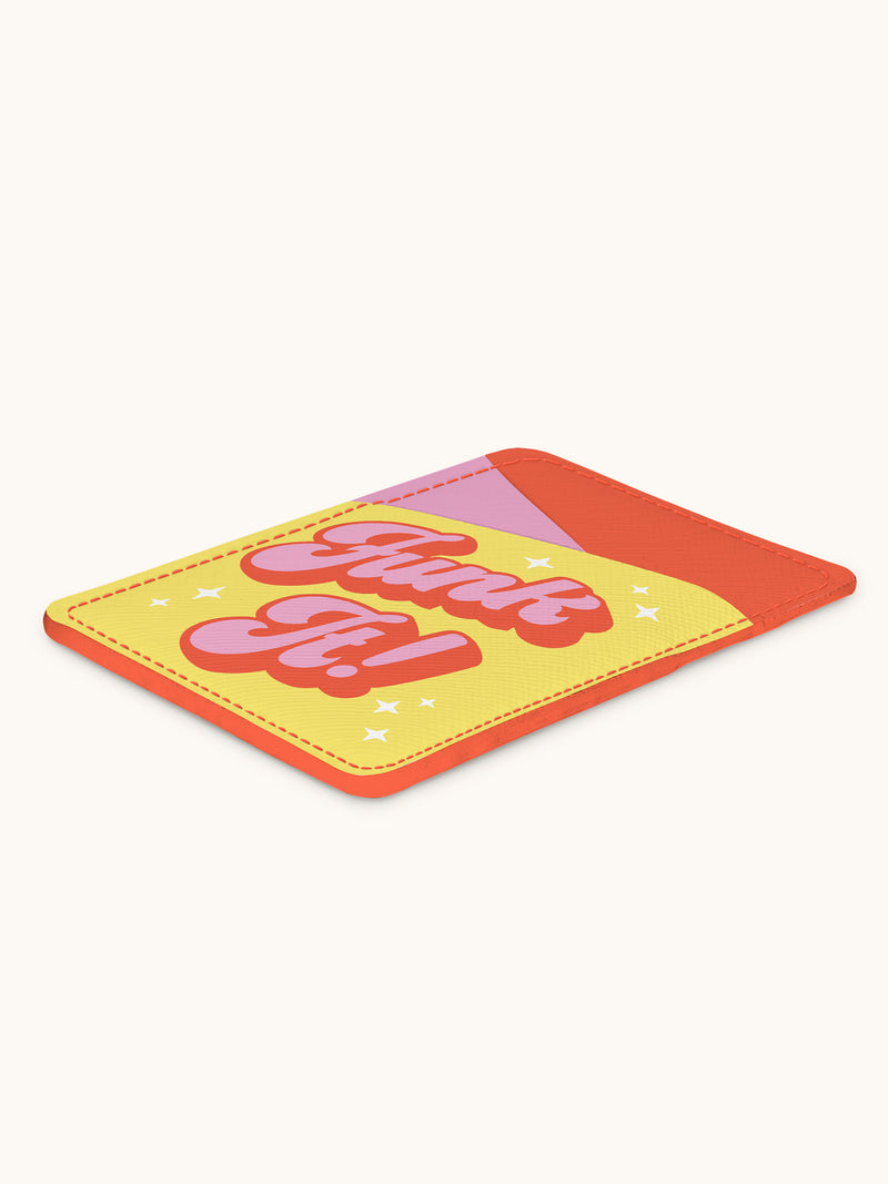 Funk It! Stick-On Cell Phone Wallet