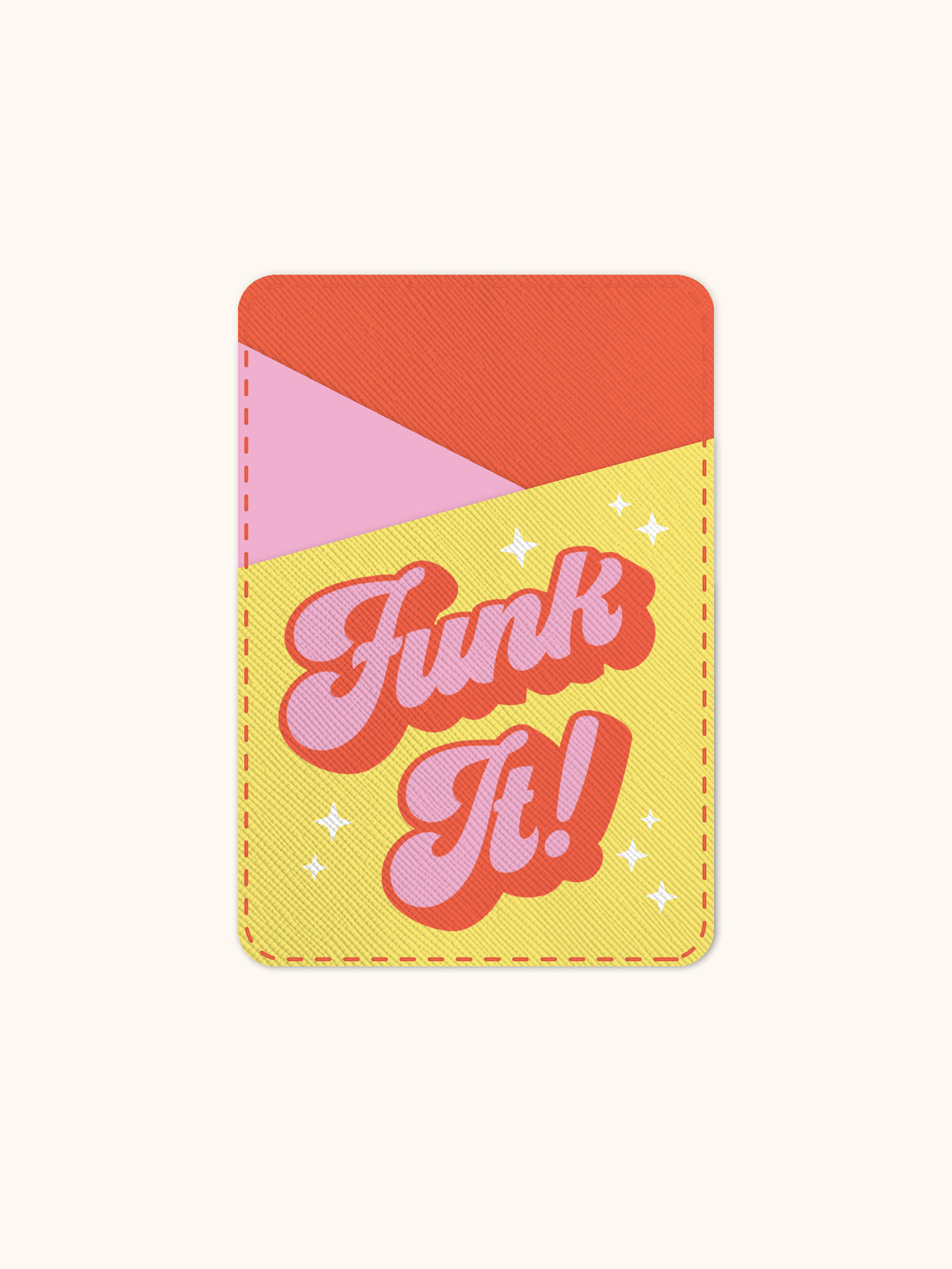 Funk It! Stick-On Cell Phone Wallet