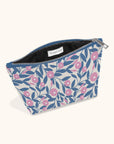 Blushing Dahlias Clutch Cosmetic Bag