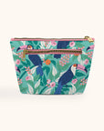 Tropical Paradise Clutch Cosmetic Pouch