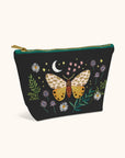 Midnight Garden Clutch Cosmetic Bag