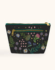 Midnight Garden Clutch Cosmetic Bag