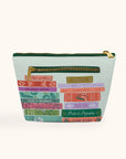 Cozy Reads Clutch Cosmetic Bag