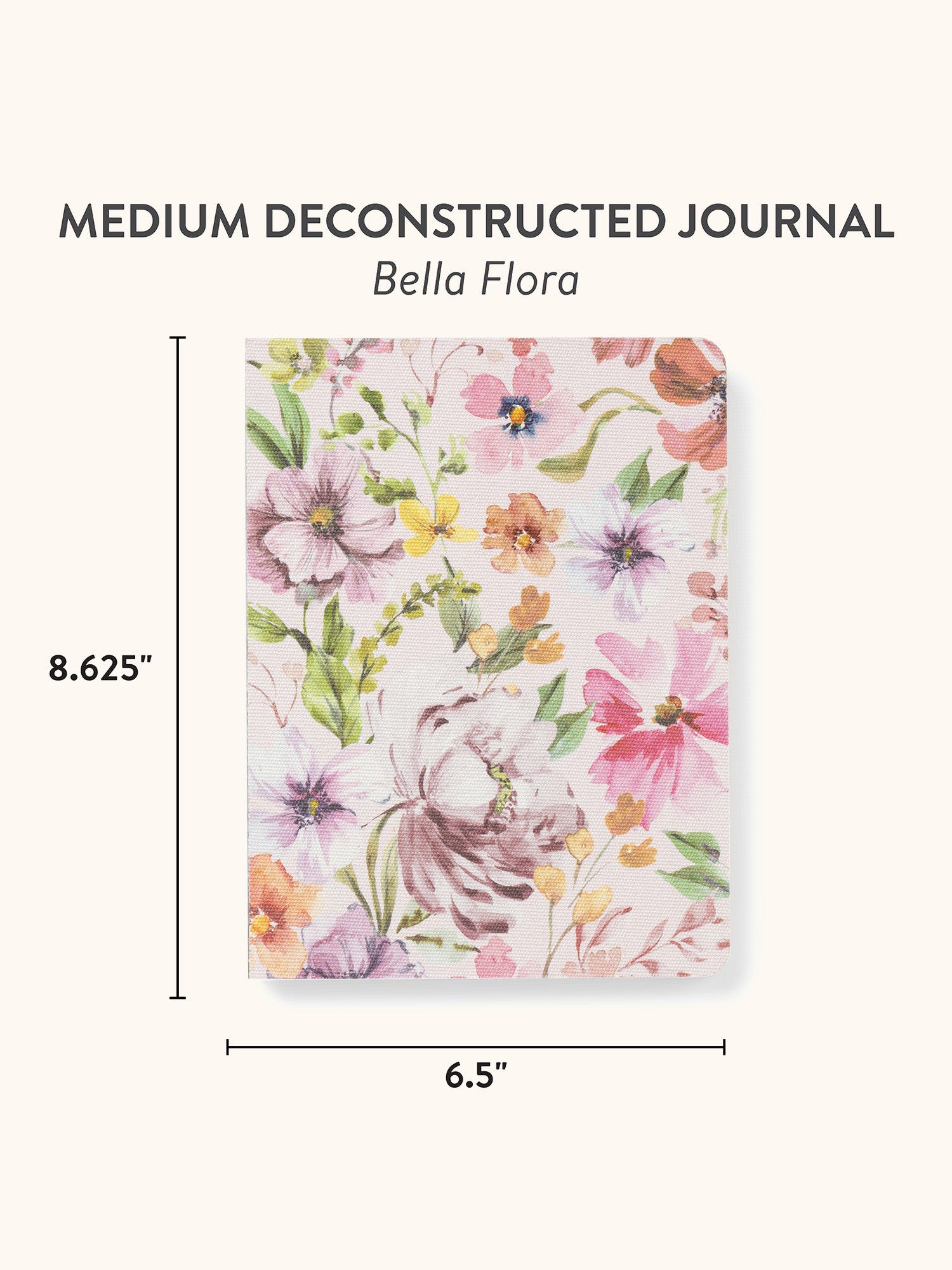 Bella Flora Medium Deconstructed Journal