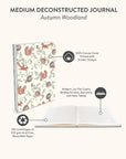 Autumn Woodland Medium Deconstructed Journal