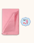 Birds in the Cherry Tree Large Horizontal Die-Cut Gift Bag with Tissue