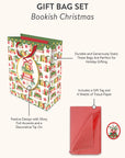 Bookish Christmas Large Gift Bag Set