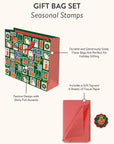 Seasonal Stamps Large Gift Bag Set