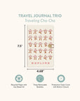 Traveling Cha-Cha Travel Journal Trio