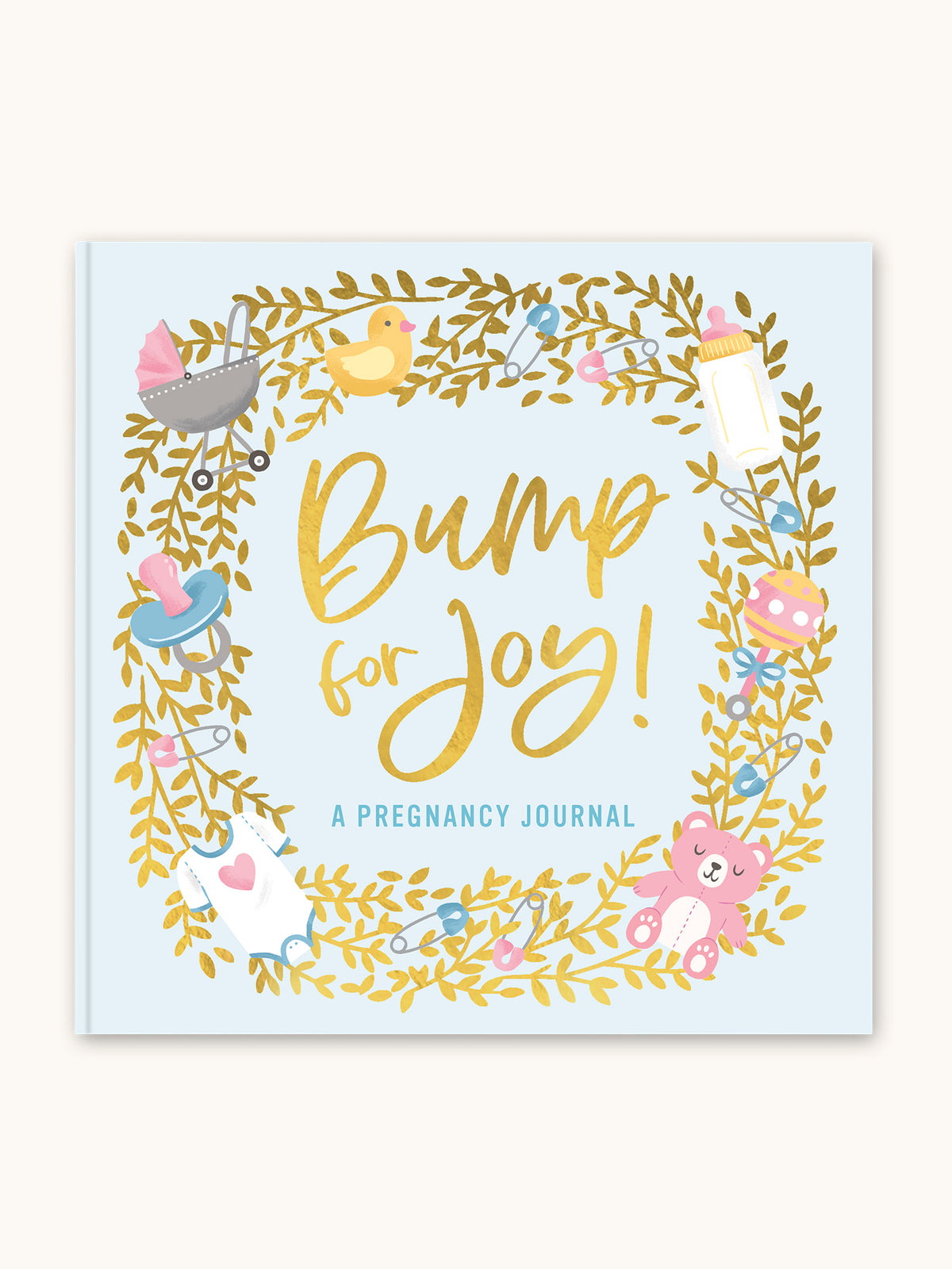 Bump For Joy Guided Journal (Blue)