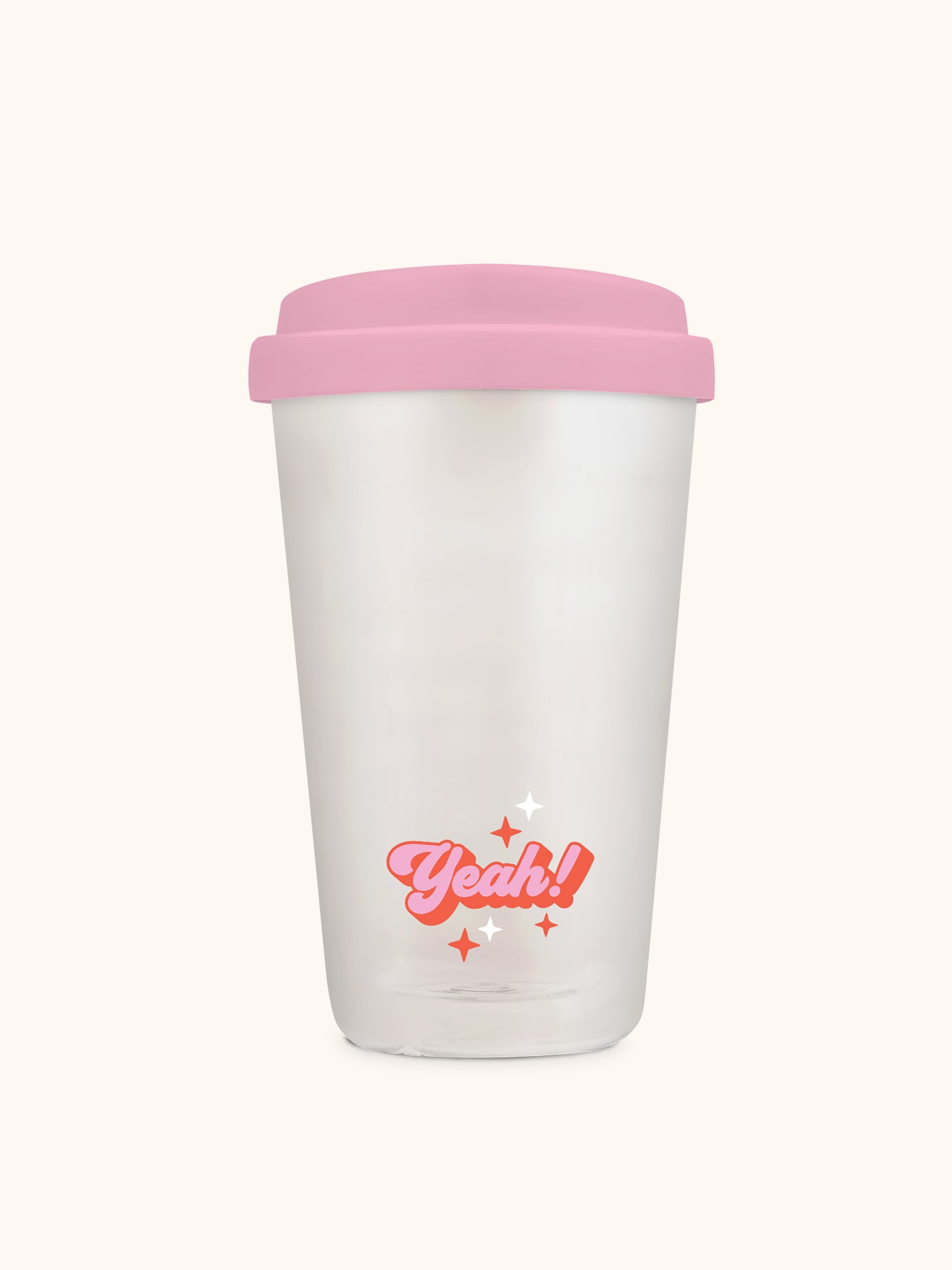 Funk It! Glass Coffee Tumbler