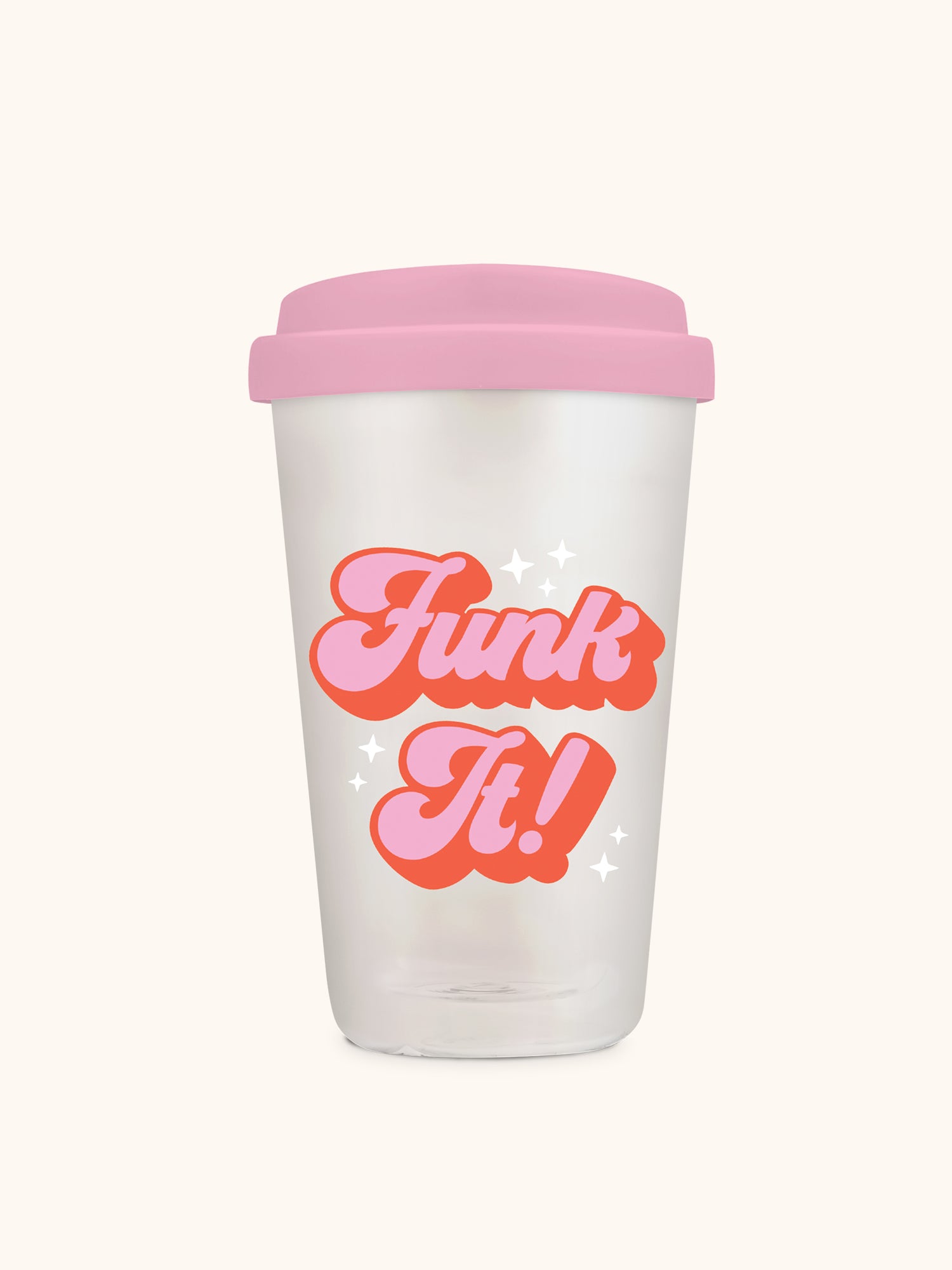 Funk It! Glass Coffee Tumbler - Thumbnail 3