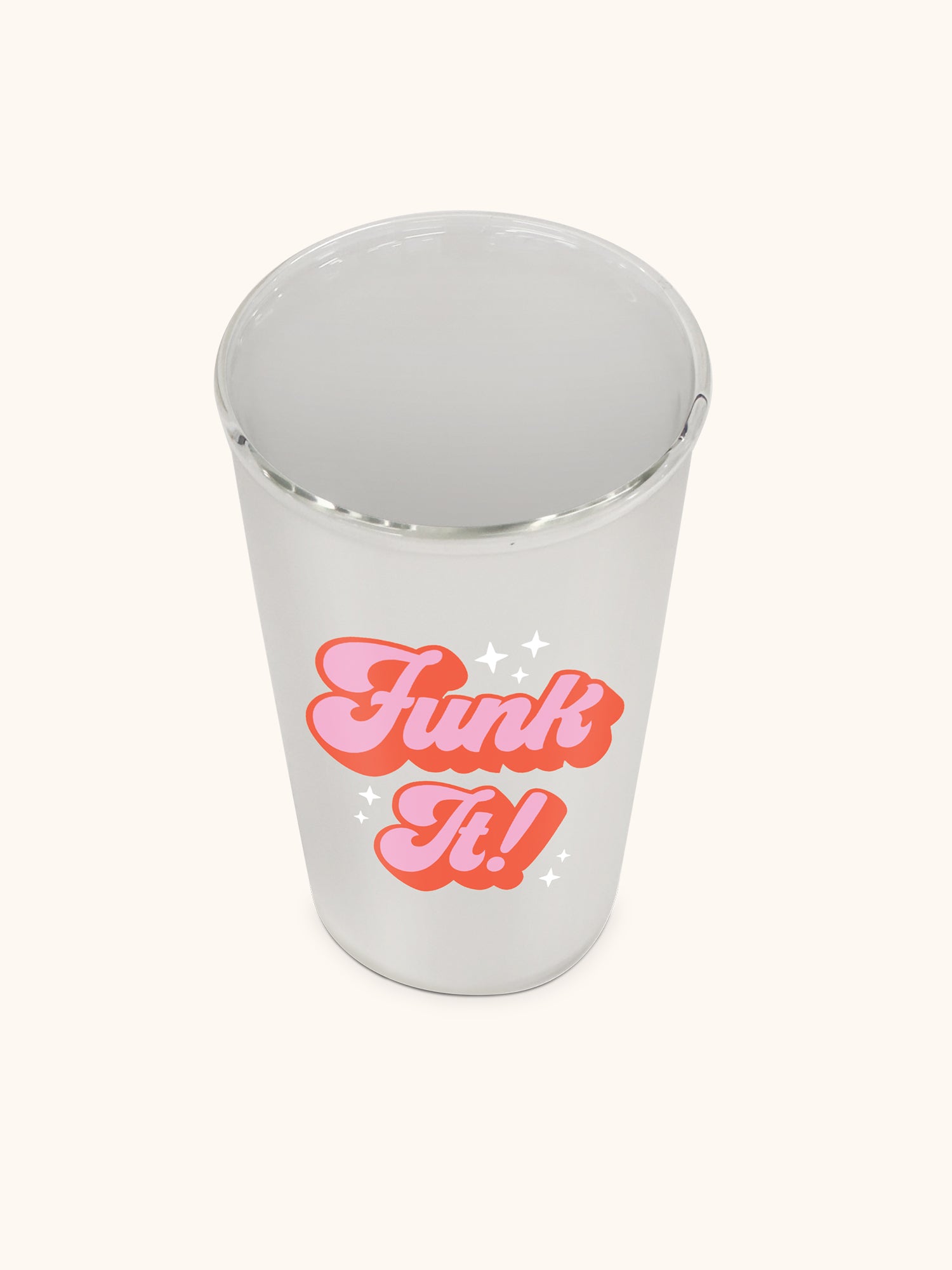 Funk It! Glass Coffee Tumbler - Thumbnail 4