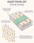 Cool & Creamy Guest Towel Set