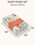 Autumn Bloom Guest Towel Set