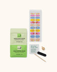 Checkerboard Blooms Hand & Nail Spa Kit