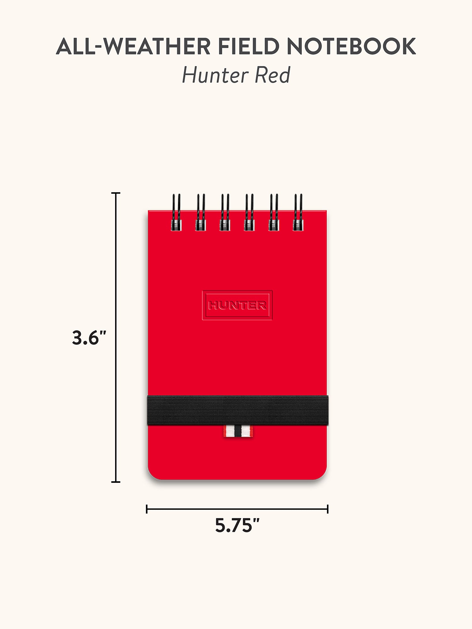 Hunter Red All-Weather Field Book – Studio Oh!
