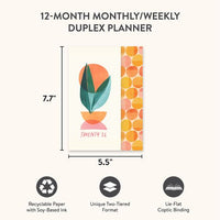 2024 Southwest Desert Monthly/Weekly Duplex Planner