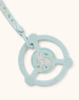 Silicone Teether Rings with Detachable Clips - Bunny Hollow