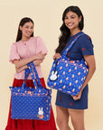 JuJuBe Miffy Flower Fields Be Light Tote Bag - Blue & Orange