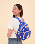 JuJuBe Miffy Flower Fields Everyday Mini Backpack - Blue & Orange