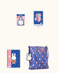 JuJuBe x Studio Oh Miffy Flower Fields Back-to-Campus Bundle - Be Light Tote Bag + Hardcover Notebook + Gel Pen Set + Sticky Notes