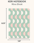Wave Break Keri A5 Notebook