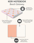 Beach Getaway Keri A5 Notebook