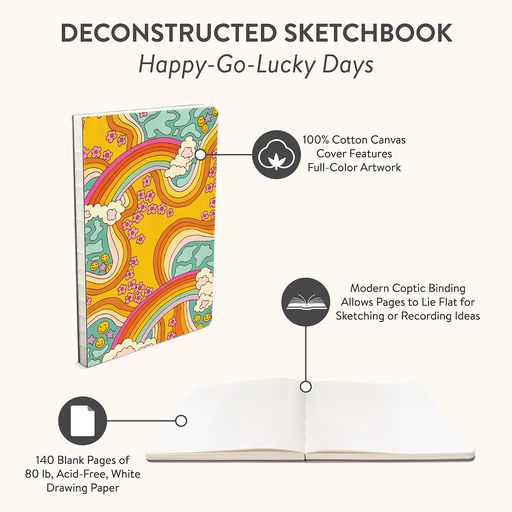 Happy Go Lucky Days Deconstructed Sketchbook – Studio Oh!