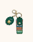 Cozy Reads Lip Balm Holder Key Chain