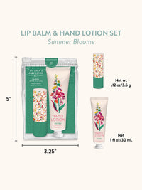 Summer Blooms Lip Balm & Hand Lotion Set
