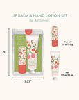 Be All Smiles Lip Balm & Hand Lotion Set