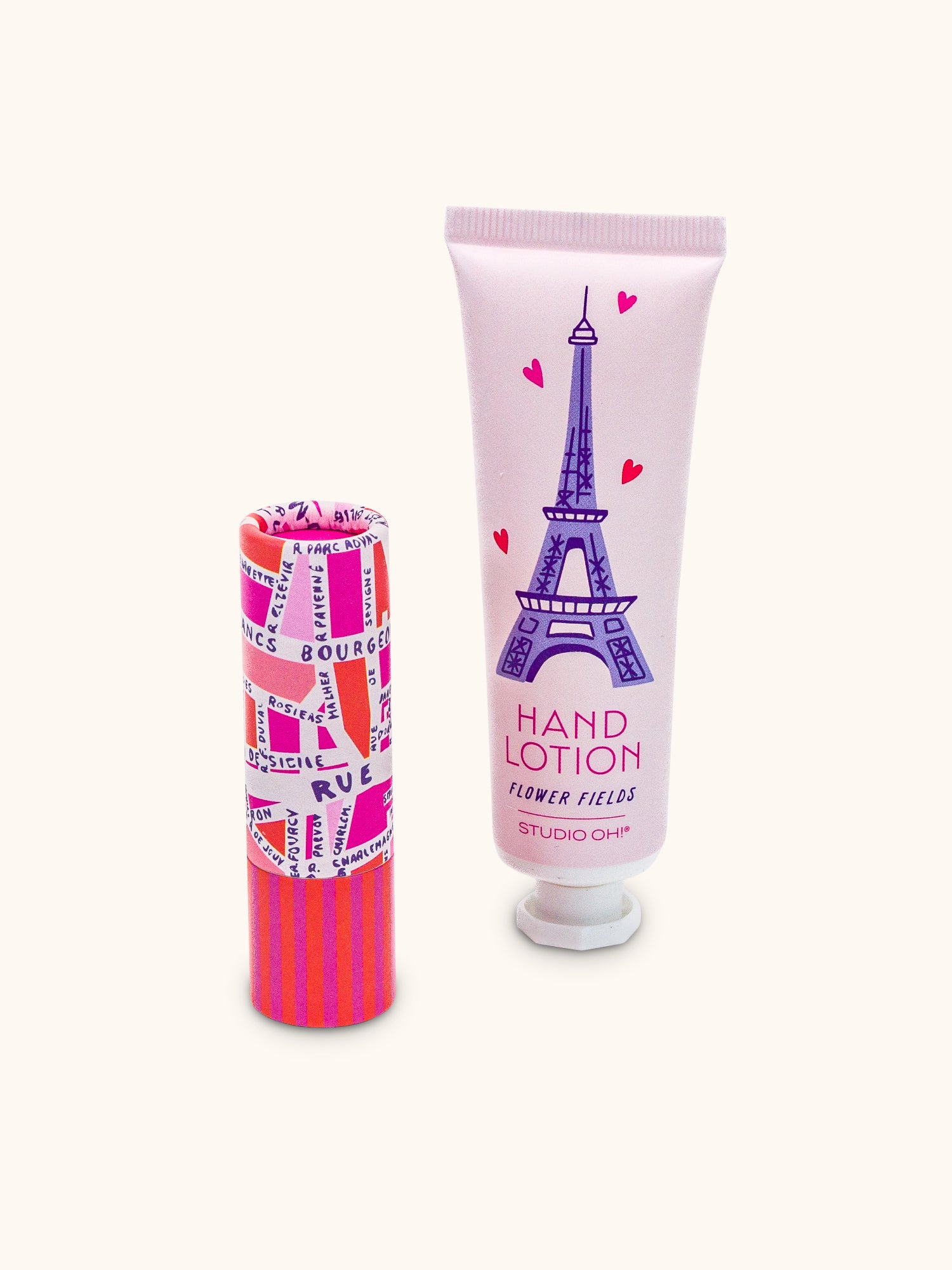 Rues de Paris Lip Balm &amp; Hand Lotion Set