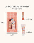 Meadow Lane Lip Balm & Hand Lotion Set