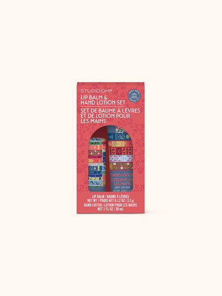Fully Booked Lip Balm & Hand Lotion Set – Studio Oh!
