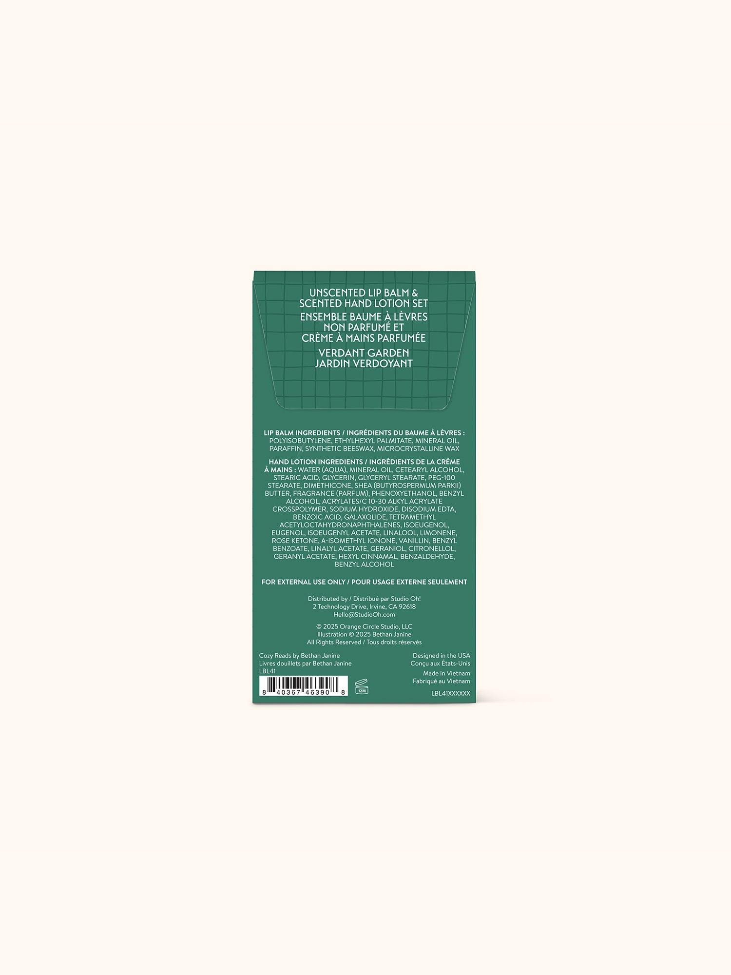 Cozy Reads Lip Balm &amp; Hand Lotion Set