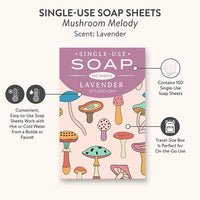 Mushroom Melody Single-Use Soap Sheets