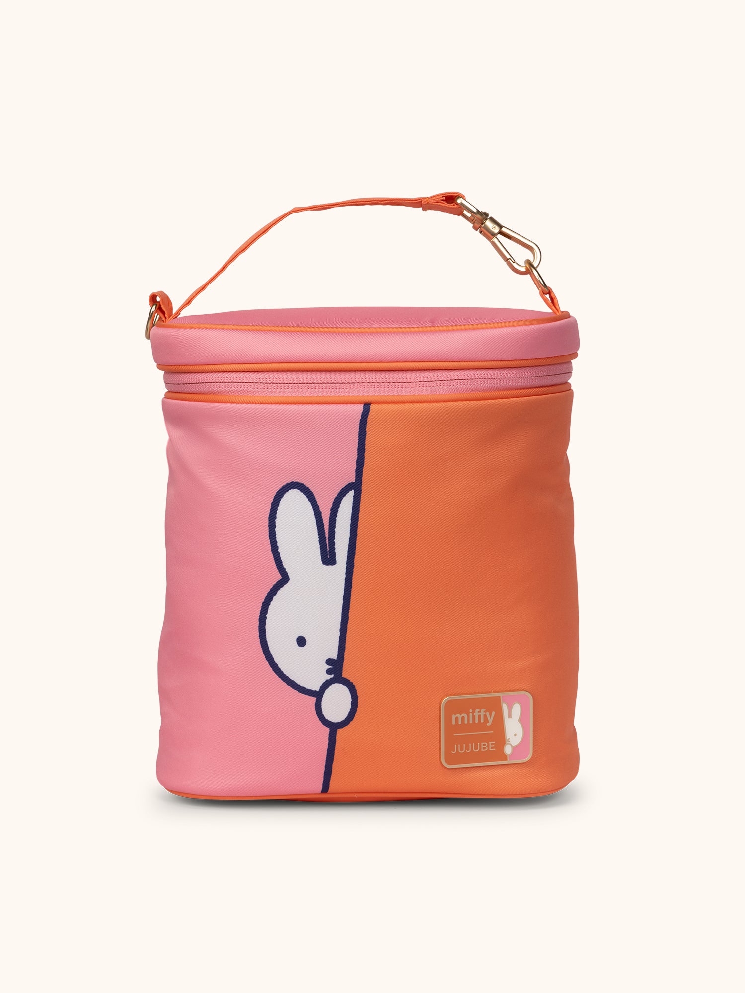 JuJuBe Miffy Flower Fields Fuel Cell Insulated Lunch Bag - Pink &amp; Orange