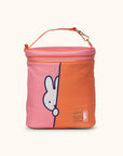 JuJuBe Miffy Flower Fields Fuel Cell Insulated Lunch Bag - Pink & Orange