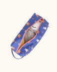 JuJuBe Miffy Flower Fields Be Dapper Toiletry Cosmetic Pouch - Blue & Orange