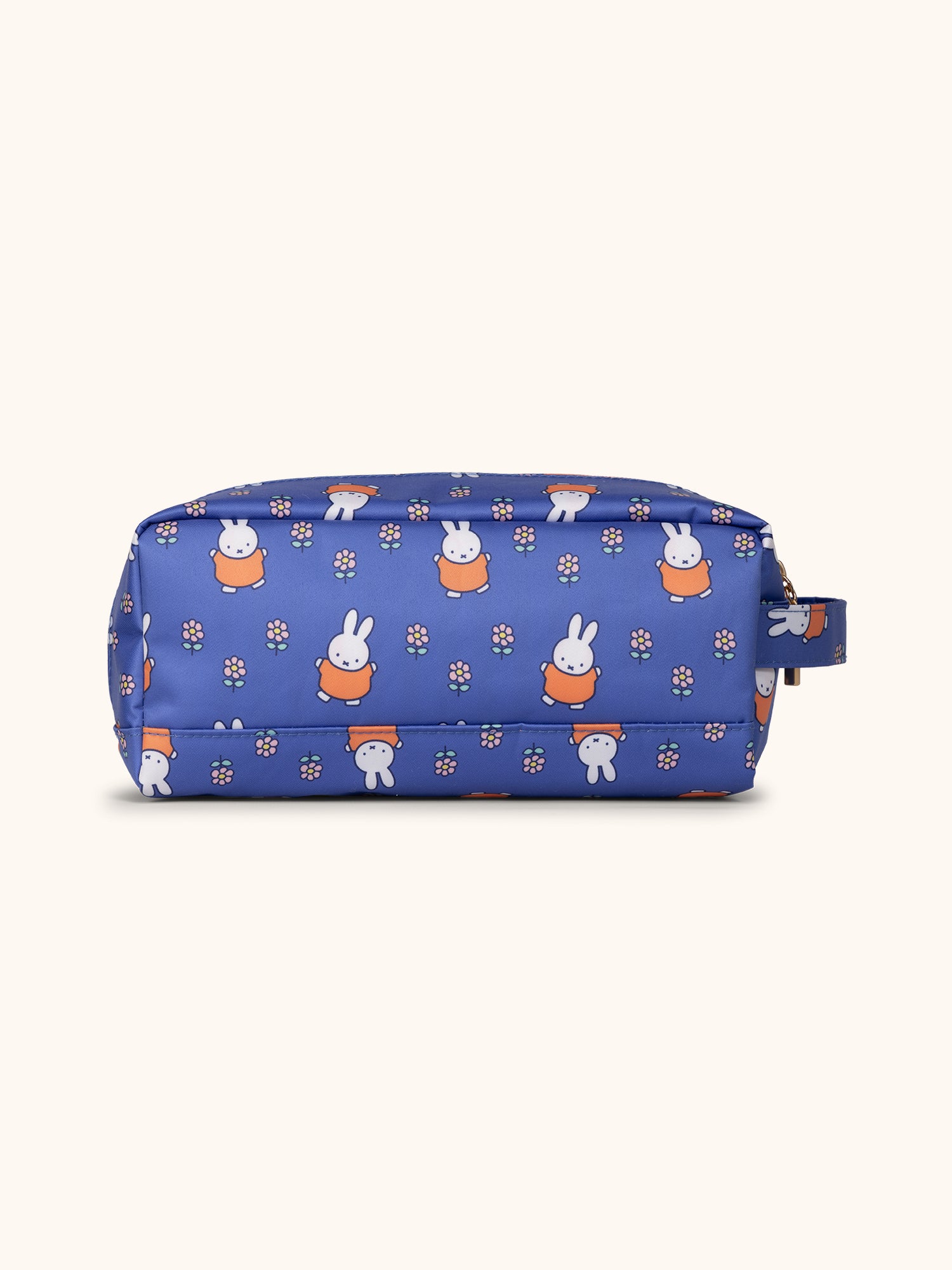 JuJuBe Miffy Flower Fields Be Dapper Toiletry Cosmetic Pouch - Blue &amp; Orange