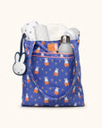 JuJuBe Miffy Flower Fields Be Light Tote Bag - Blue & Orange