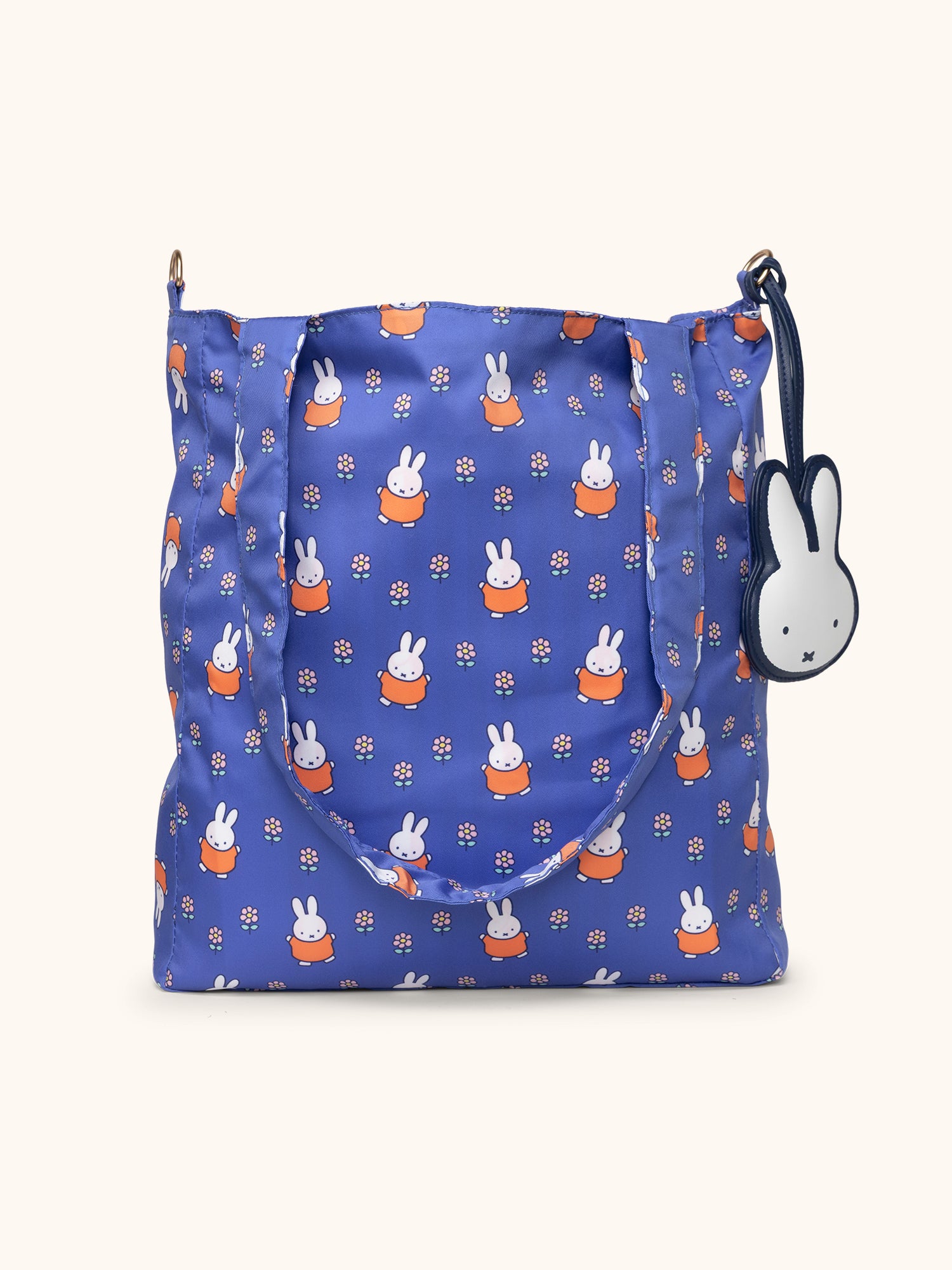 JuJuBe Miffy Flower Fields Be Light Tote Bag - Blue &amp; Orange